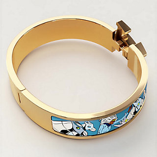 クール☆【HERMES】ブレスレット Clic Clac H Les Mustangs II クール☆【HERMES】ブレスレット Clic H Les Mustangs II